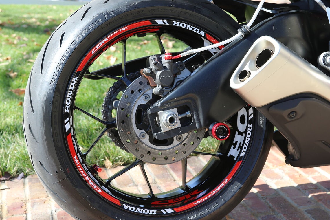 Motorcycle rim stickers SUZUKI GSXR 1000 wheel decals tape Etsy