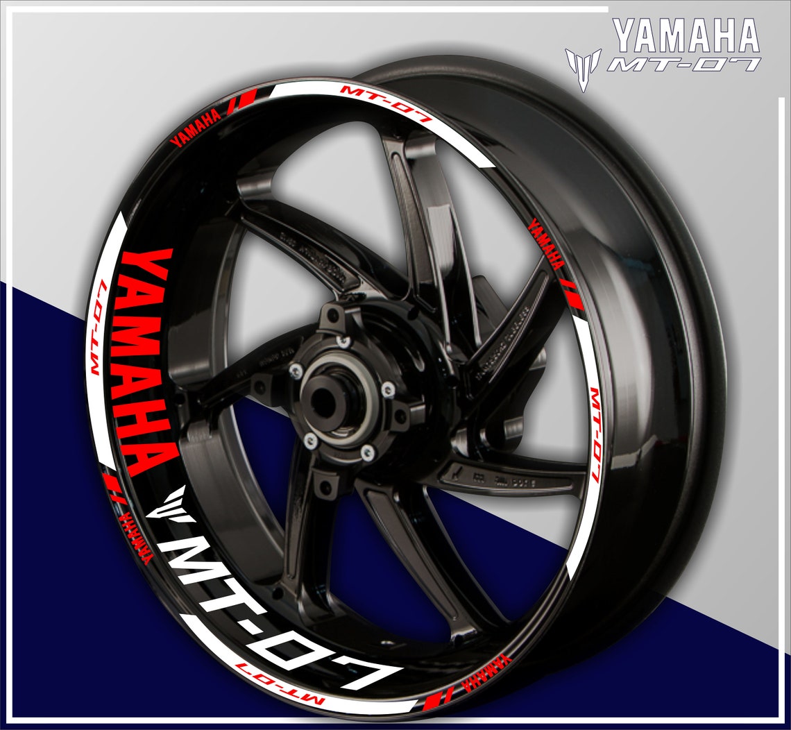 Bike Wheel Rim Stickers Rim Strip Sticker Waterproof Reflective Decals