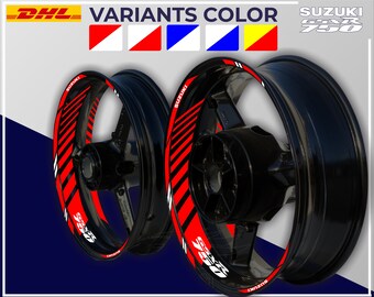 Moto Racing Attrezzature Accessori Ruota Pneumatico Decorazione Adesivo Riflettente Decal Sticker Per SUZUKI GSX-R gsxr