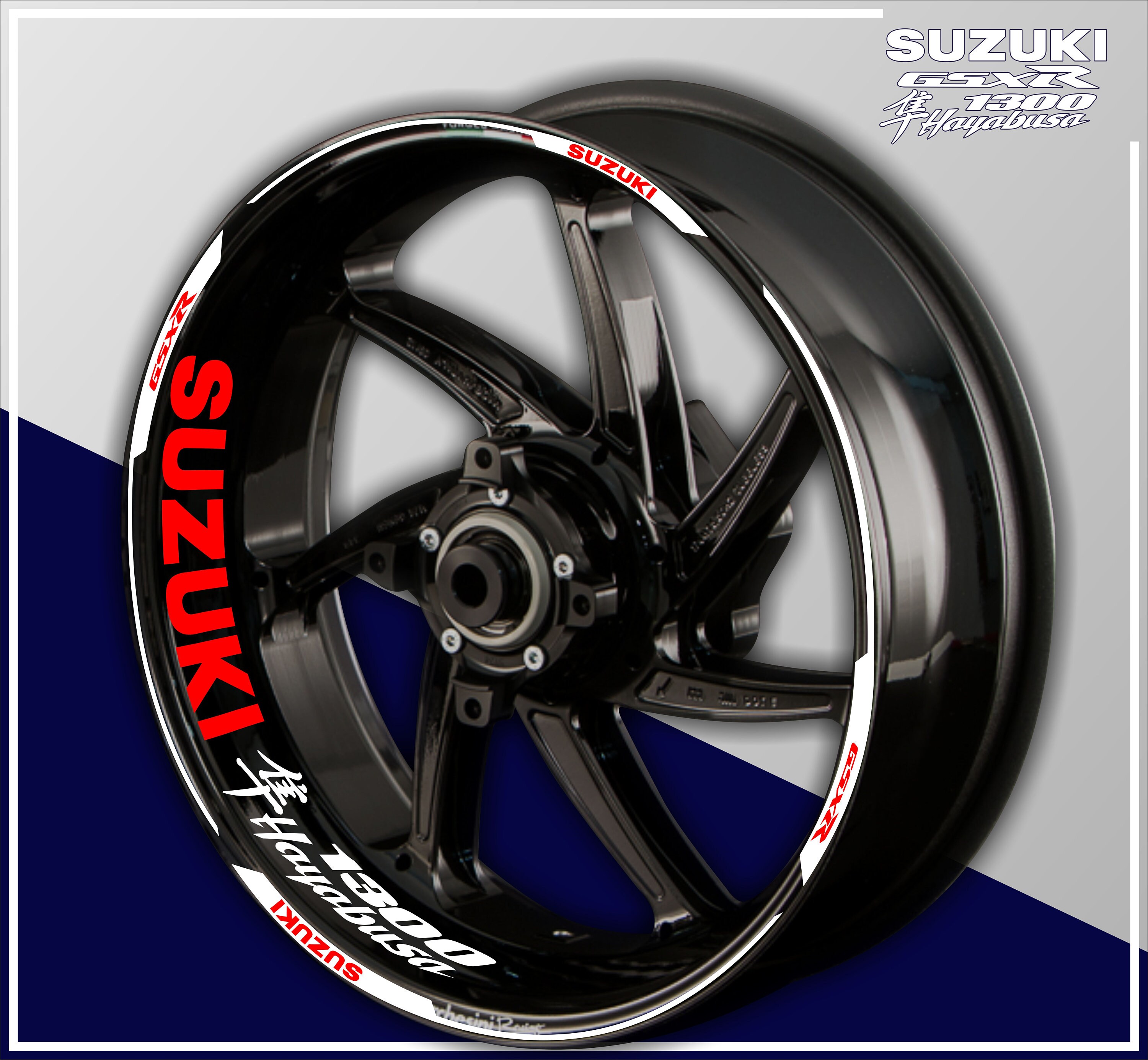 chrome hayabusa wheels