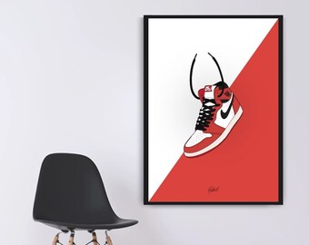 Jordan 1 chicago | Etsy Nederland