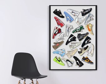 nike off white poster