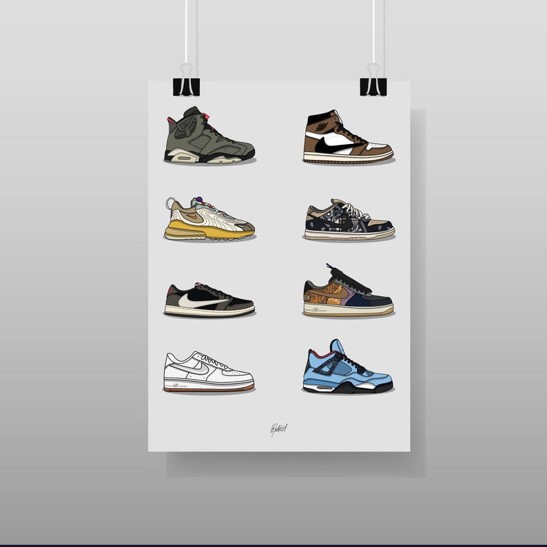 Nike Travis Scott Cactus Jack Hypebeast Sneaker Collection  