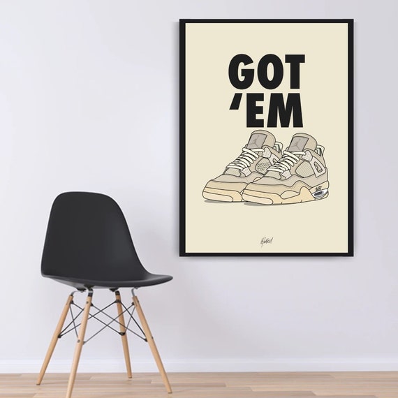 Sail Got em Sneaker Poster Print 