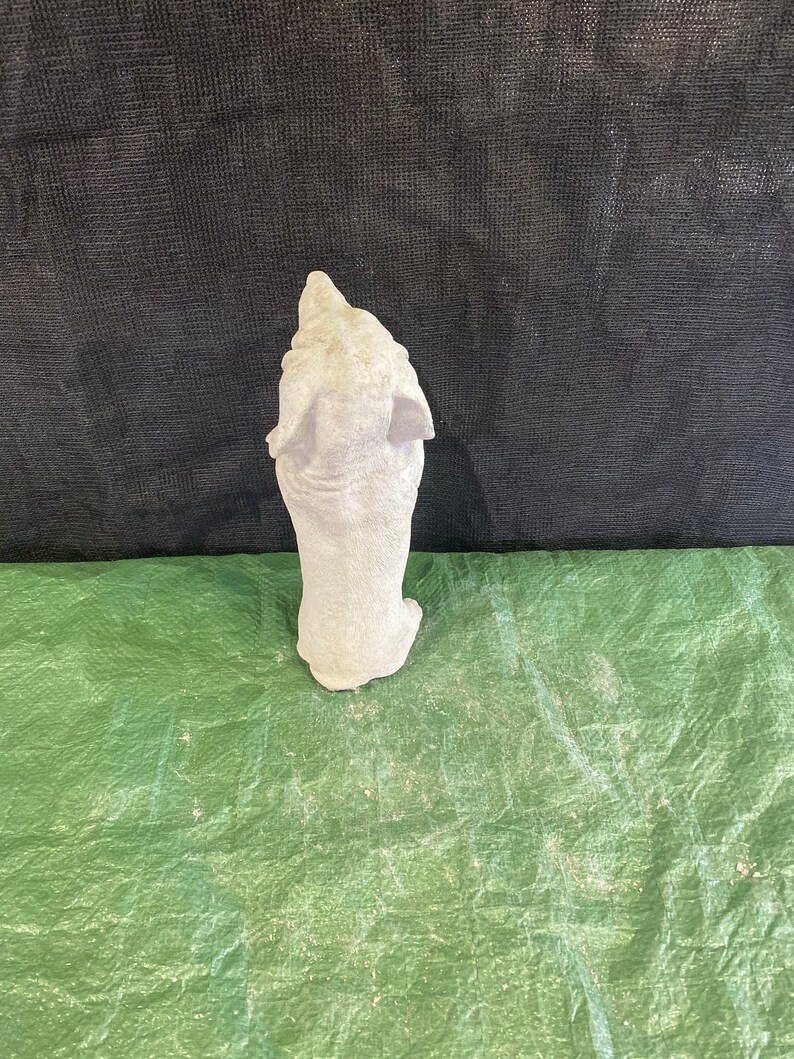 Sanding dachshund concrete statue garden decor Etsy