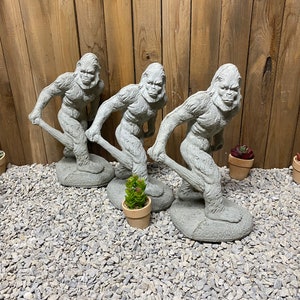Bigfoot, Sasquatch, Big foot, yeti concrete statue indoor/ outdoor statue