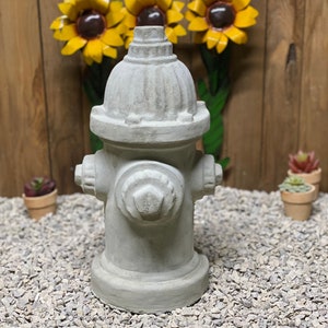 Fire hydrant concrete statue garden decor lawn decoration