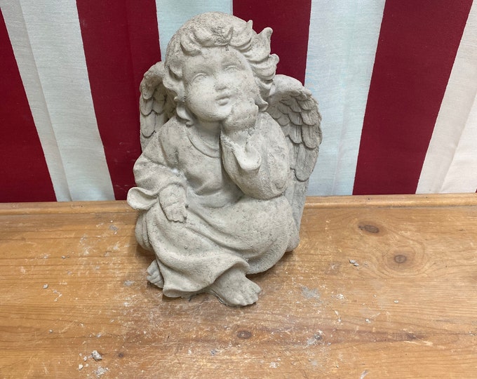 Hope angel concrete statue