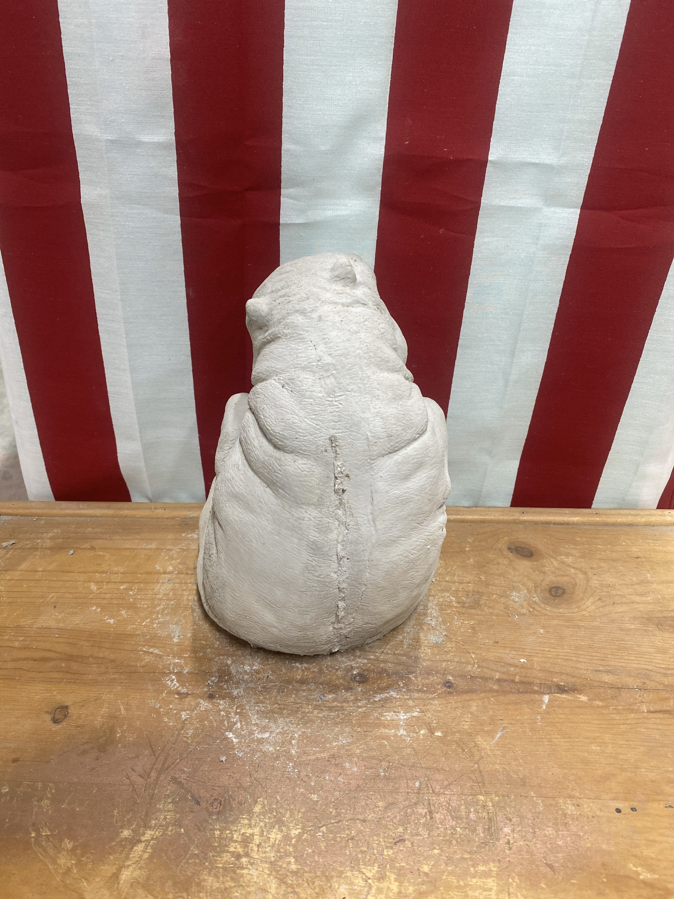 Sitting hippo (hippopotamus) Concrete Statuary