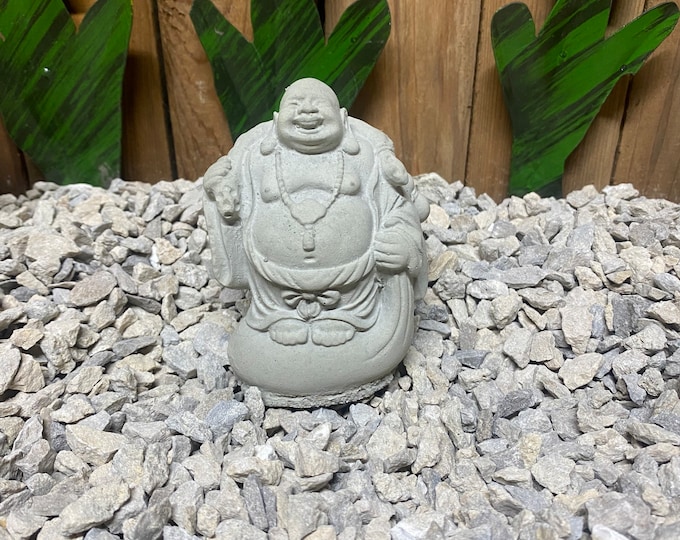 Happy Buddha concrete statue