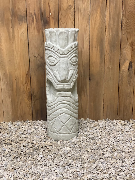 Tiki Totem Pole - Etsy