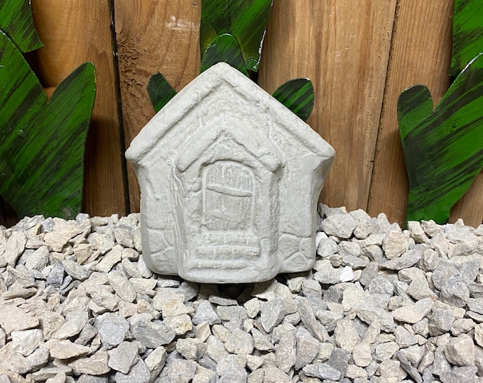 Fairy garden door concrete statue indoor/ outdoor home and garden decor