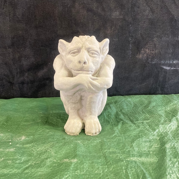 Gargoyle concrete statue
