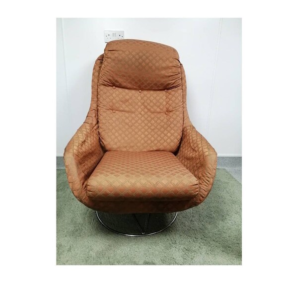 Mid Century Vono Style Egg Chair Etsy