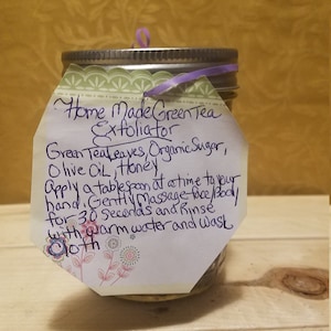 Green Tea Face Exfoliate