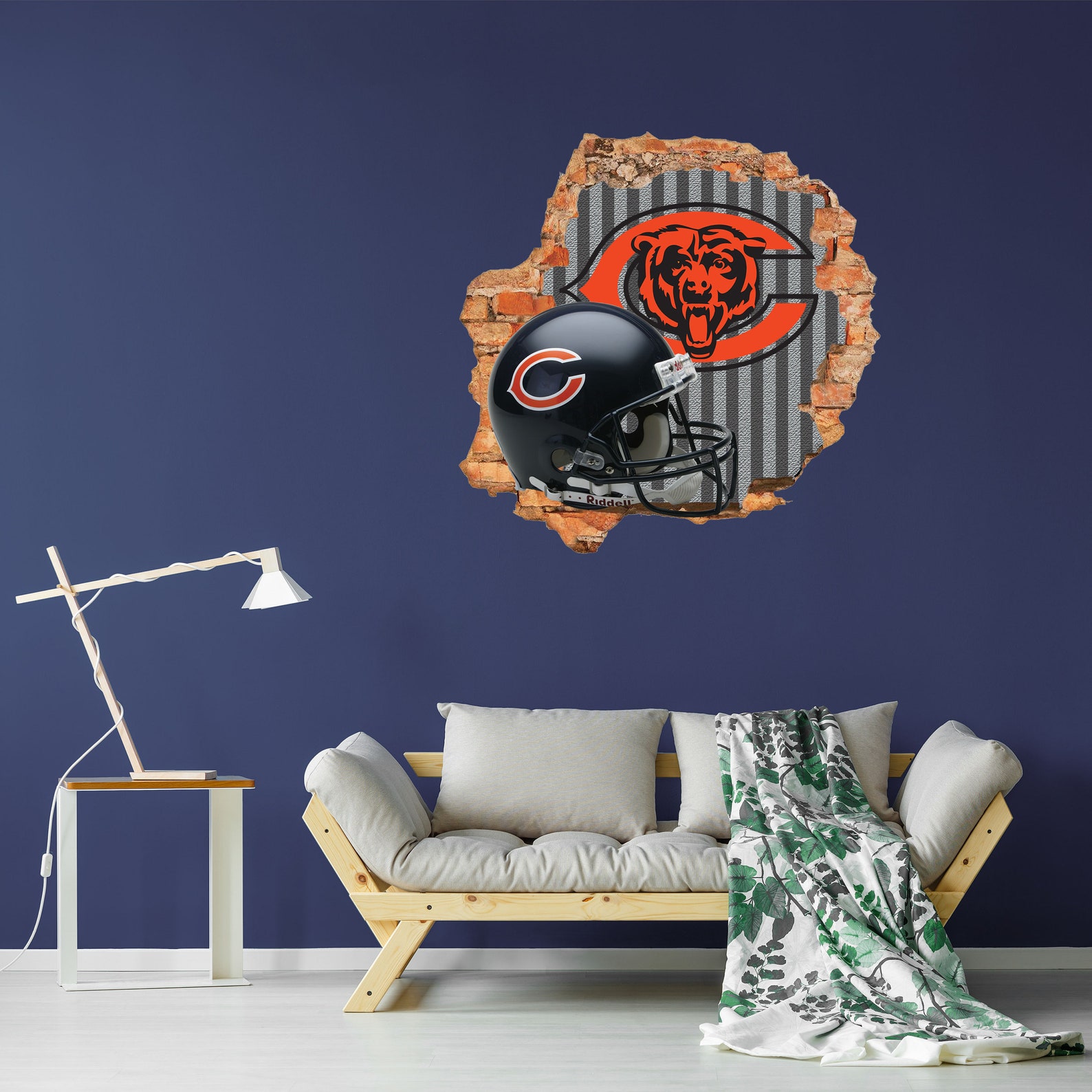 Chicago Bears Wall Decor Decal3D DesignVinyl Home Etsy