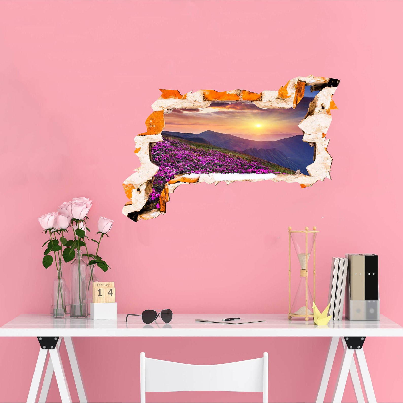 Autocollant mural Décor3D Autocollants Vinyl Home Décor Etsy