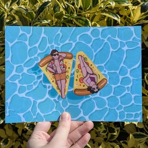 Palm Springs Summer A5 Art Print