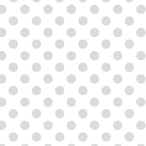 Maywood Studio By Kimberbell Designs and Christopherson | Kim Kimberbell Basics | White on White Dots | 100% Cotton | 44/45 inches