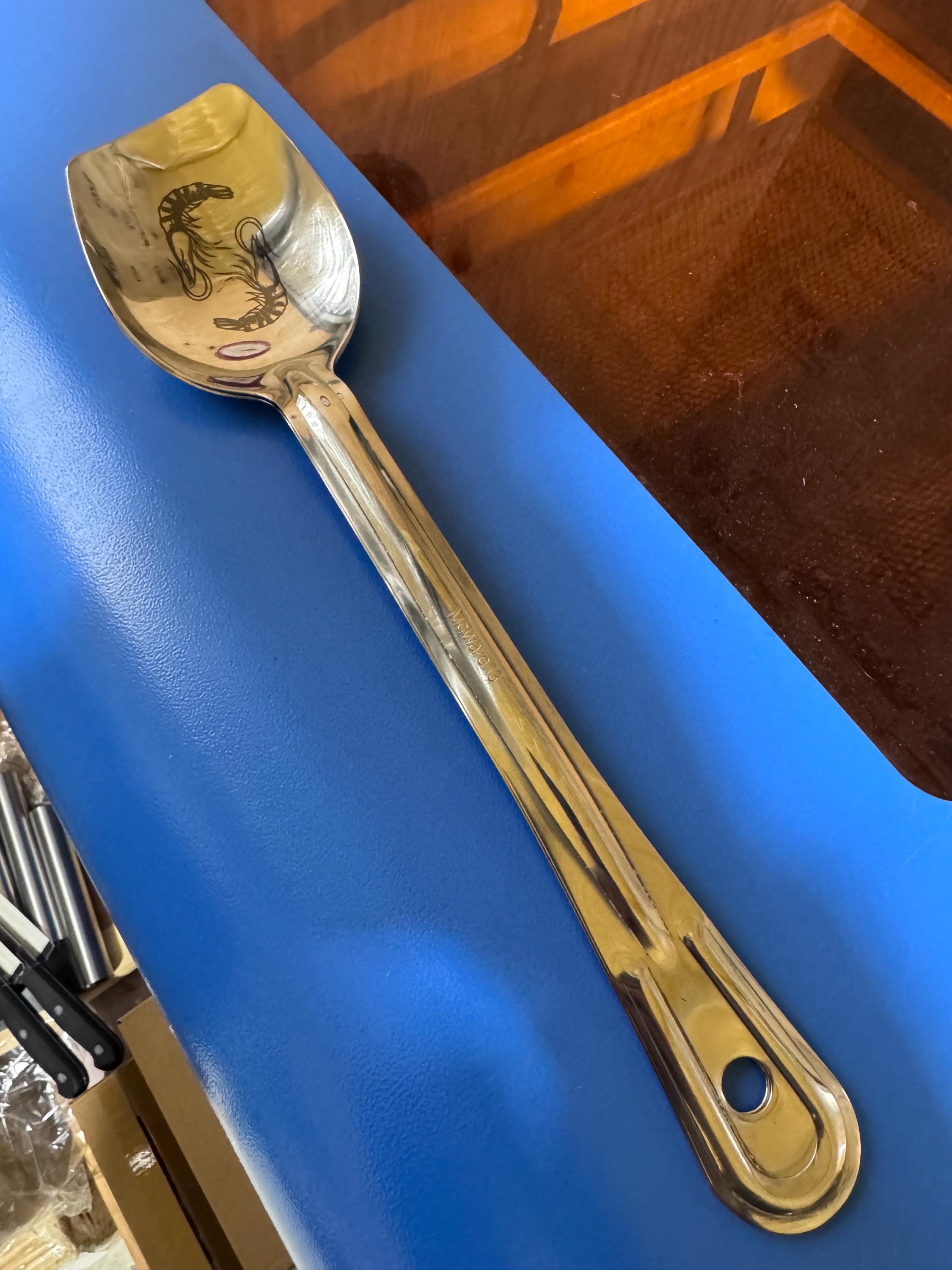Cajun Shrimp Engraved 13” Mcware Roux Spoon - Etsy