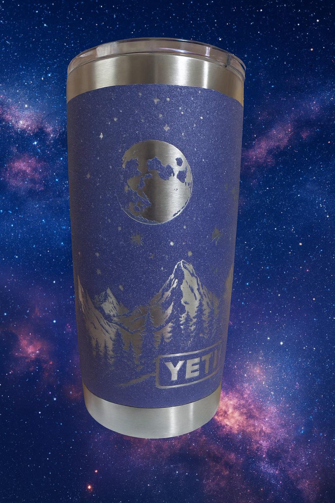 MOON and MOUNTAINS YETI 20 Ounce Rambler 100% Authentic Moondust