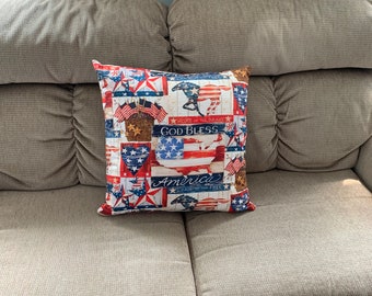 Patriotic pillow