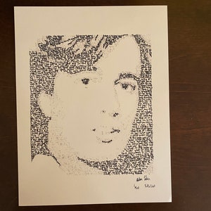 Robin Gibb/Bee Gees Lyrical Art