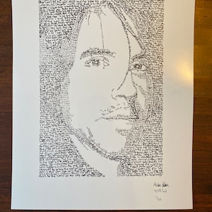 Anthony Kiedis/ Red Hot Chili Peppers Lyrical Art