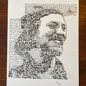 Eddie Vedder/Pearl Jam Lyrical Art