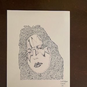 Ace Frehley/Kiss Lyrical Art