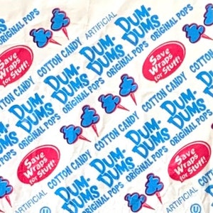 Dum-dums Button Pin Candy Wrapper 1.75 Pinback Button Pin, 20 Flavors ...