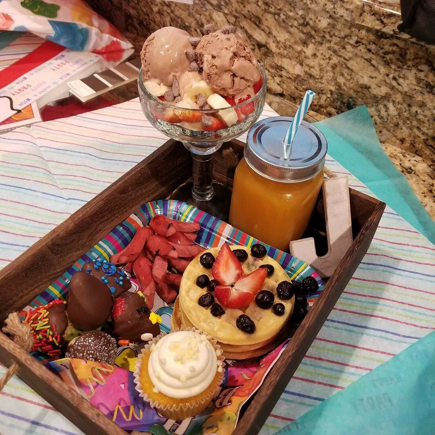 Surprise breakfast/surprise breakfast gifts/anniversary / Etsy