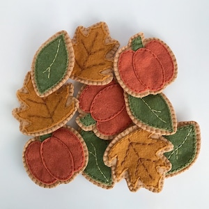 Fall Cookies|Leaf Cookie|Felt Cookie|Felt Pumpkin|Felt Food|Play Food|Pretend Food|Kids Play Food|Pretend Play|Play Kitchen|Dessert