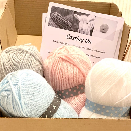 Learn How to Knit Kit for Kids and Adults Etsy