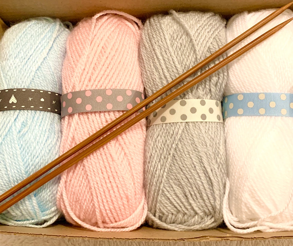 Beginners Knitting Kit Learn to Knit Knitting Gift Set Etsy UK