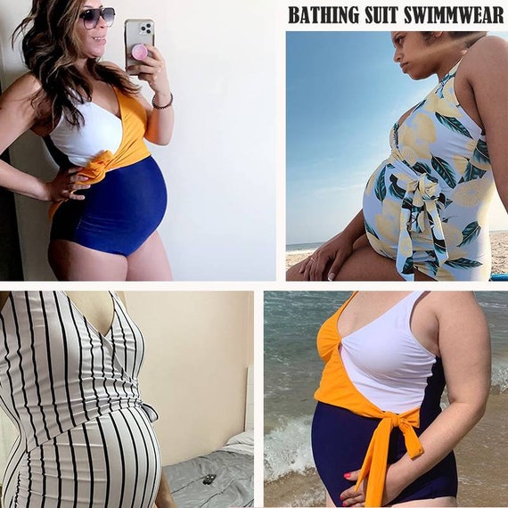 Brengen gevoeligheid Handelsmerk Zwangerschaps badmode jurk zwangere vrouwen Bikini voor - Etsy Nederland