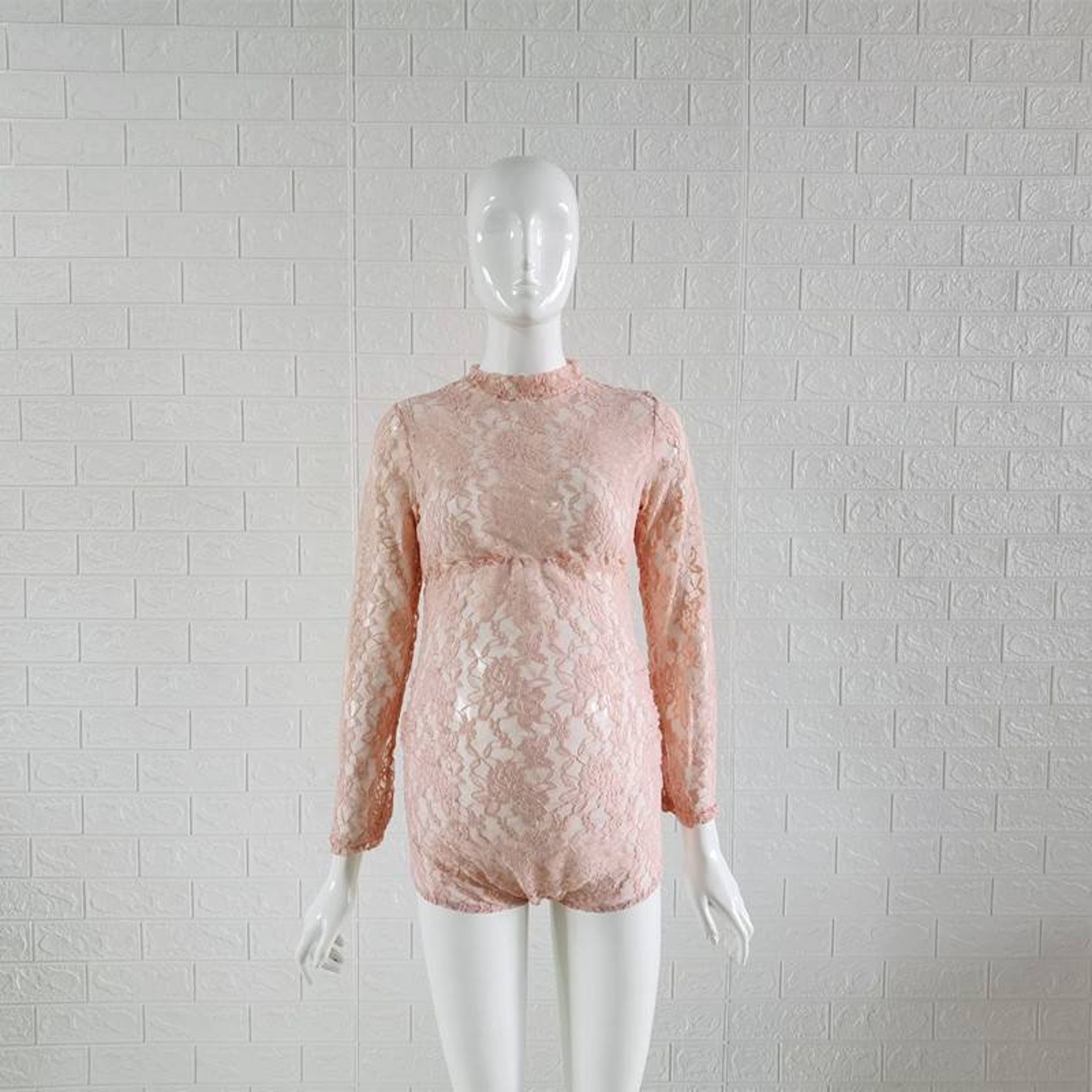 Lace Maternity Bodysuit for Photoshoot Dress - Etsy