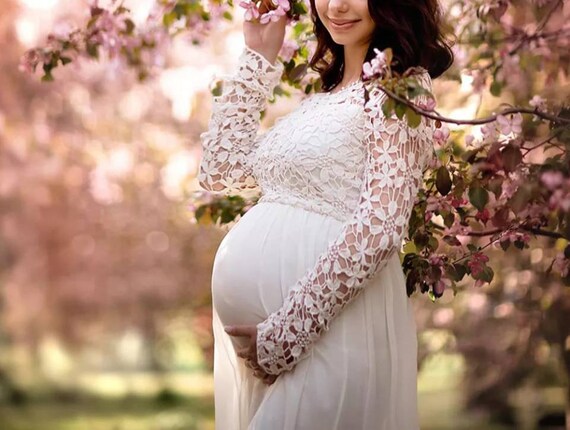 Sexy Baby Shower Party Maternity Photography Dress Etsy Denmark