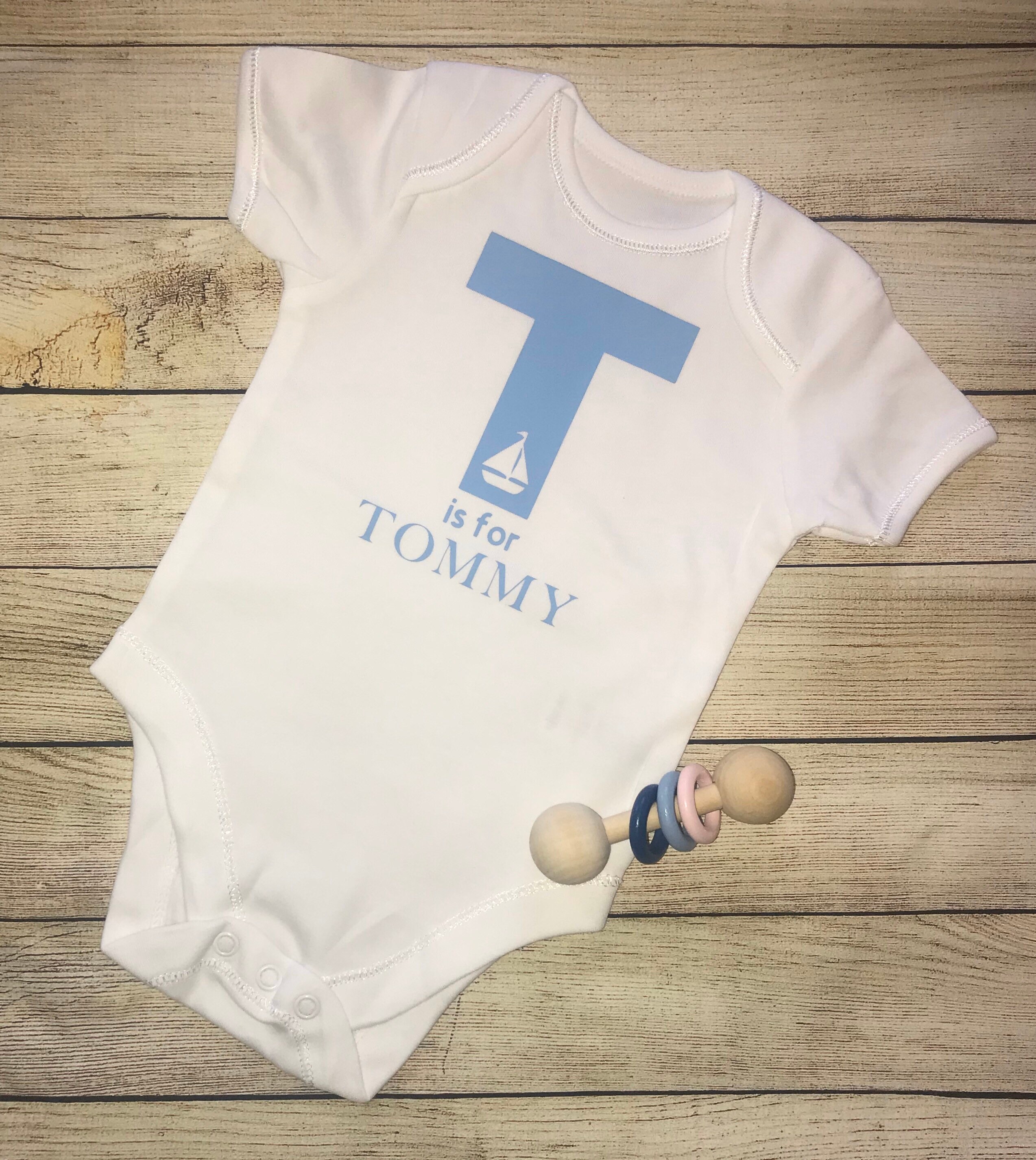 Baby name vest ANY NAME any size Baby Clothing New Baby Etsy