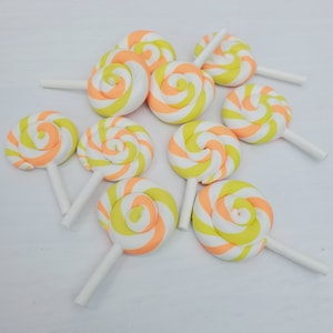 10 piece Candy corn lollipops