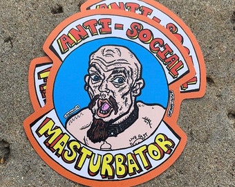 GG ALLIN Anti-Social sticker