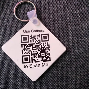 Brelok wideo ze skanerem kodów QR (dwustronny)