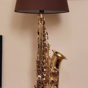 Custom Crafted Lamps: Unique Saxophone, Trumpet, Cornet, and Clarinet Lamps image 5