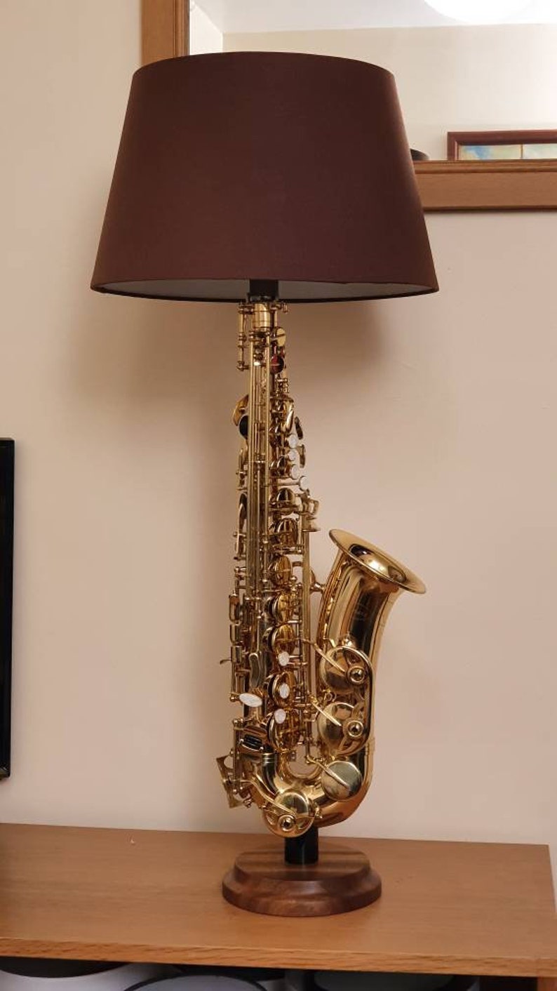 Custom Crafted Lamps: Unique Saxophone, Trumpet, Cornet, and Clarinet Lamps image 5