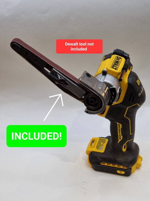 Dewalt 18v 20v Cut off Saw to Bandfile Belt Sander Conversion -