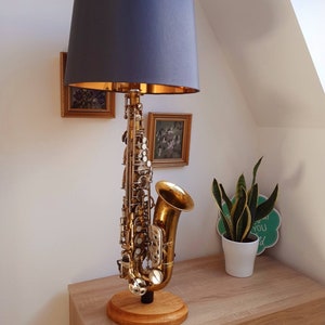 Custom Crafted Lamps: Unique Saxophone, Trumpet, Cornet, and Clarinet Lamps image 3