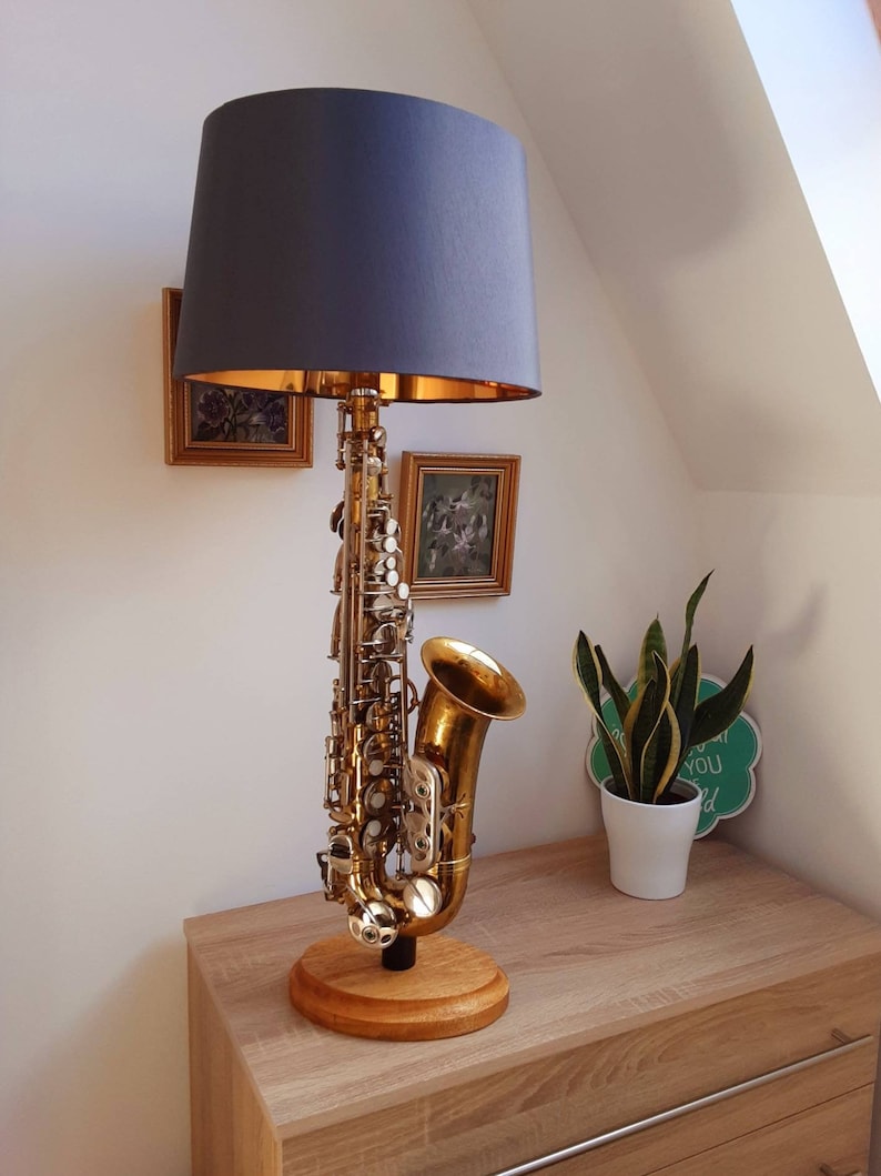 Custom Crafted Lamps: Unique Saxophone, Trumpet, Cornet, and Clarinet Lamps image 3