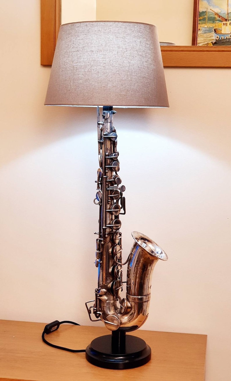 Custom Crafted Lamps: Unique Saxophone, Trumpet, Cornet, and Clarinet Lamps image 4