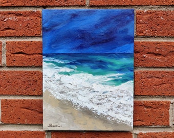 Foamy waves- original acrylic painting