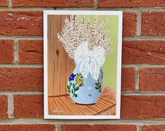 A vase- original acrylic painting